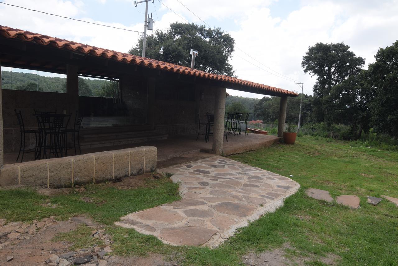 Cabanas El Roble Villa Tapalpa Buitenkant foto