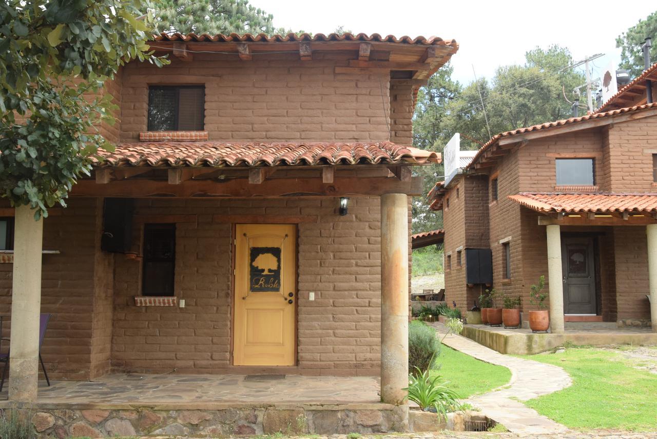 Cabanas El Roble Villa Tapalpa Buitenkant foto