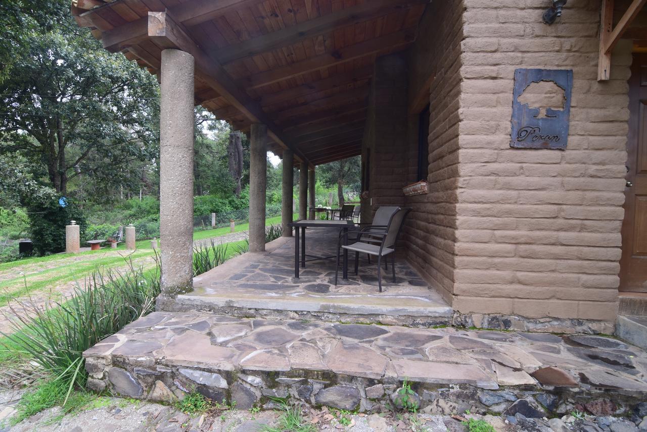 Cabanas El Roble Villa Tapalpa Buitenkant foto