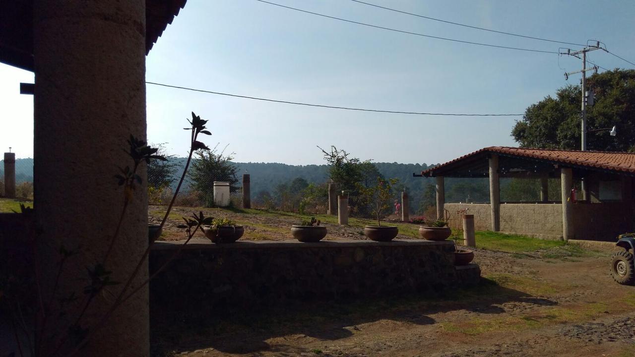 Cabanas El Roble Villa Tapalpa Buitenkant foto